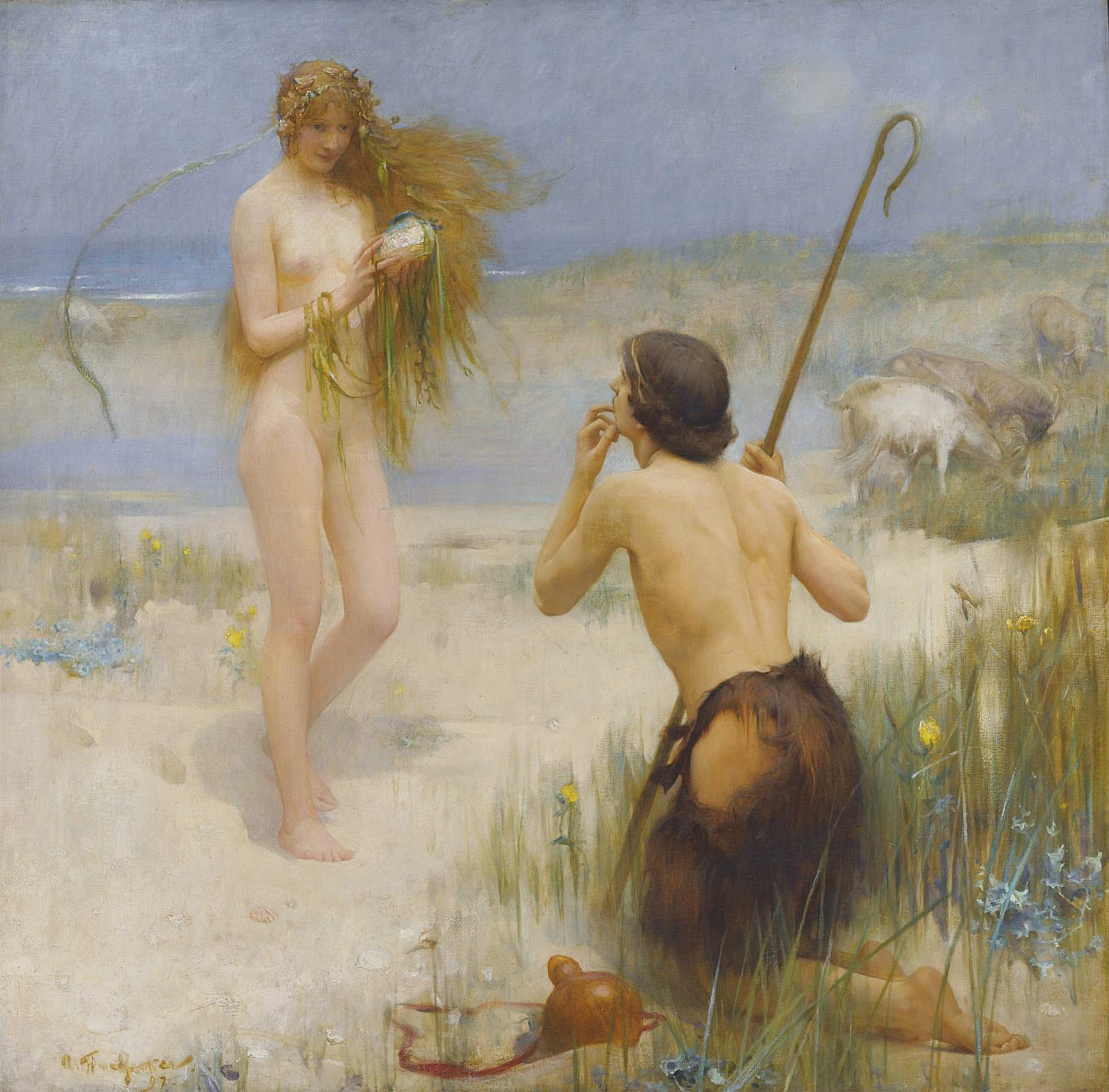 The Sea Maiden by Arthur Hacker, 1897